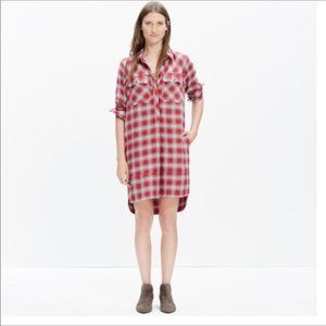 Madewell plaid daywalk fairfax dress